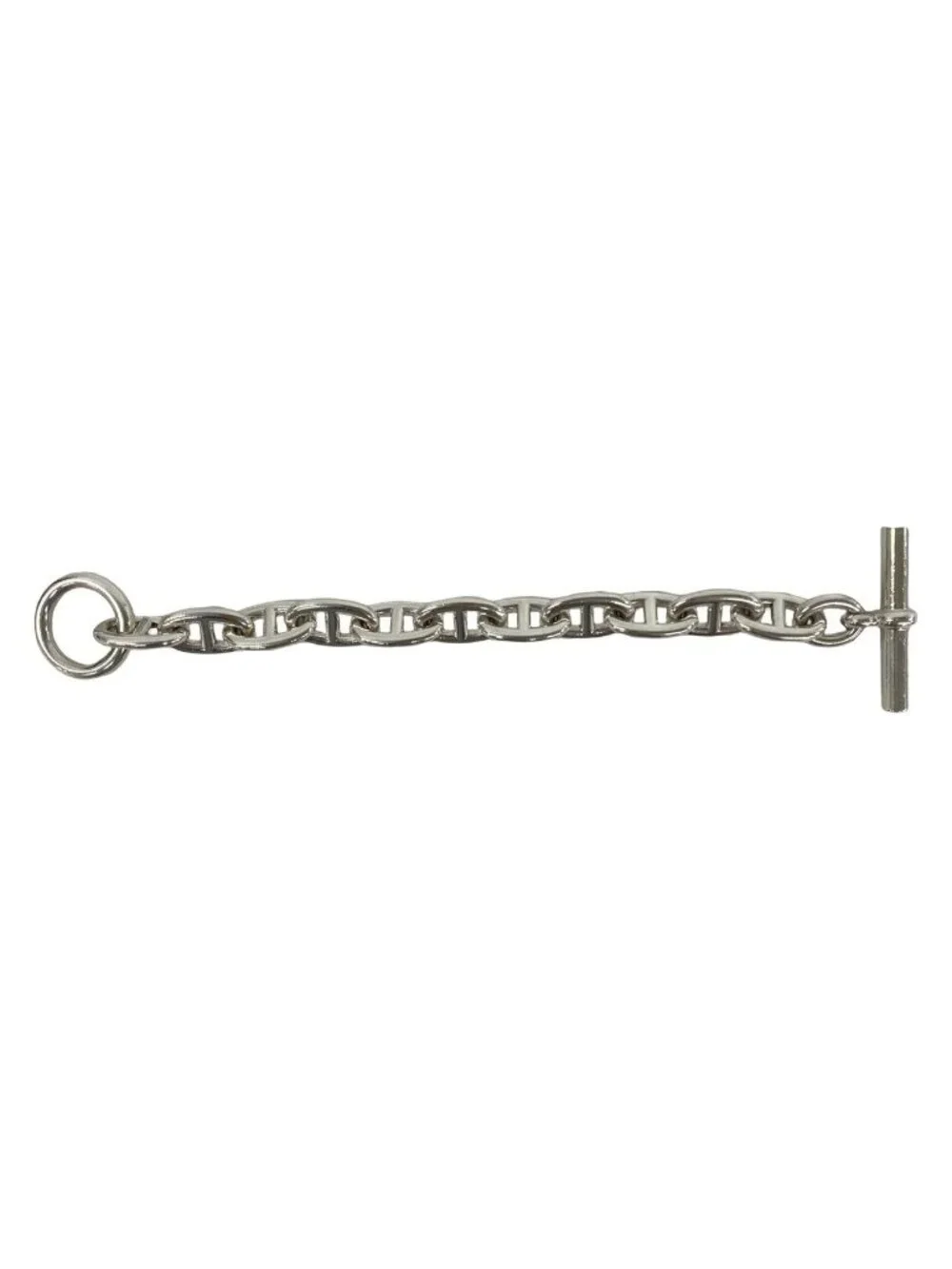 Hermes Chaine D'ancre TGM 11 Koma Blur 925 Sterling Silver Accessory Sally